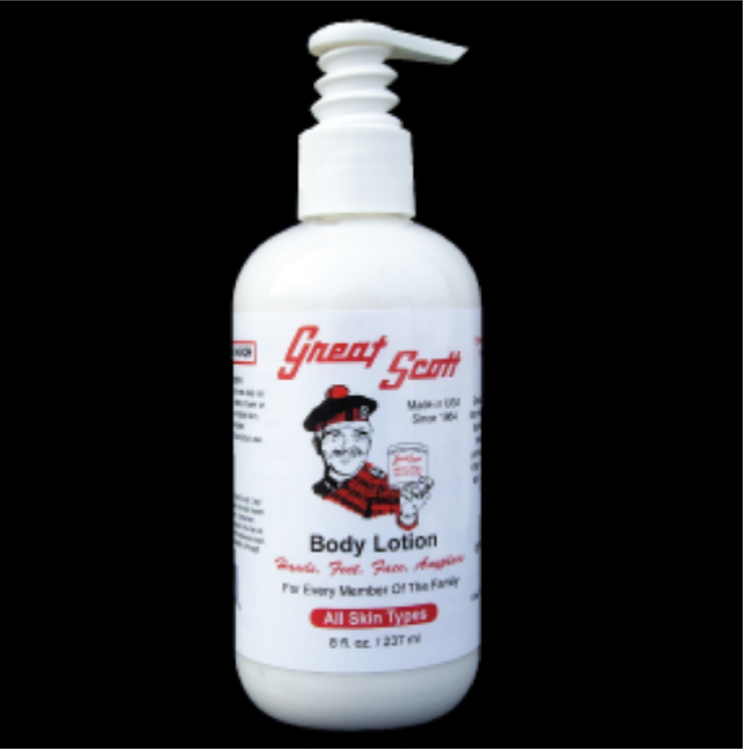 Great Scott Body Lotion 8 ounce $20.00 - SHIPPING INCLUDED